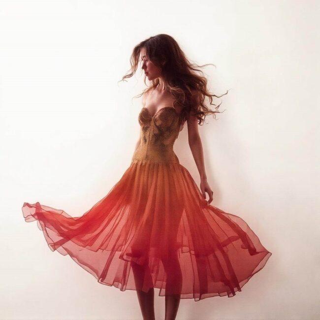 Ombre na ścianie pomysły